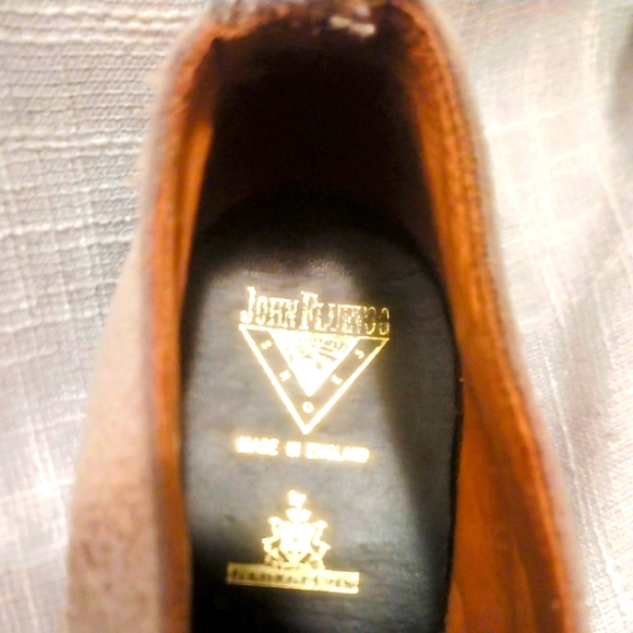 "Distressed" suede Fluevogs - Picture 7 of 8